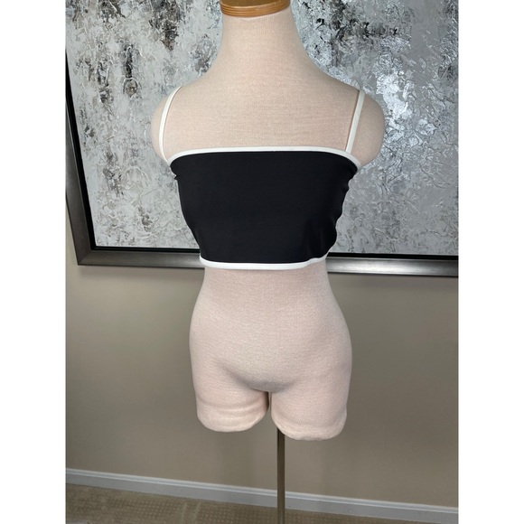 ALEXIS Simi Black and White Crop Top Size XS - Picture 4 of 7
